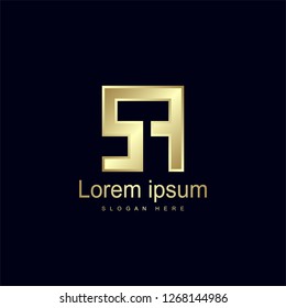 Initial Letter SA Logo Template Vector Design