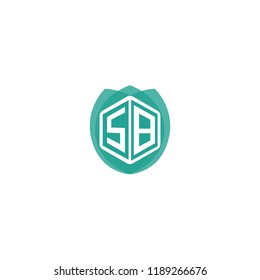 Initial Letter SB Nature Logo Design, Eco, Leaf, Green, Environment Branding Identity