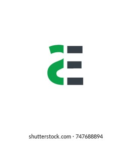 Initial Letter SE Design Logo