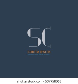 initial letter Se logo design for company identity