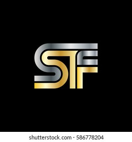 Initial Letter SF Linked Design Logo