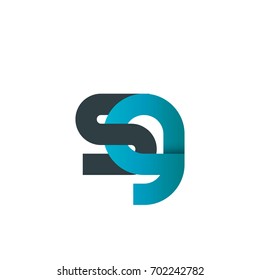 Initial Letter SG Linked Design Logo