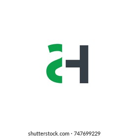 Initial Letter SH Design Logo