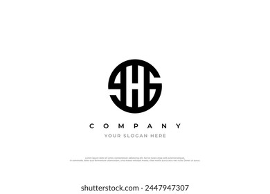 Anfangsbuchstabe SH oder HS Logo Design