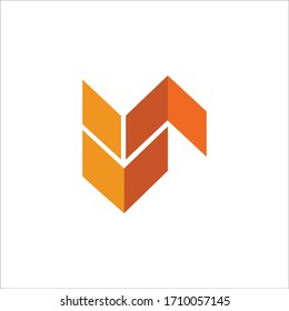 Anfangsbuchstaben sind oder sind Logo-Design-Vorlage