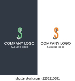 Initial Letter SJ Logo Design Outstanding Creative Modern Symbol Sign