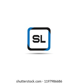 Initial Letter SL Logo Template Design