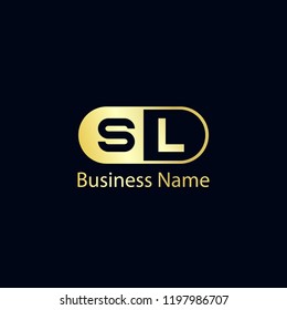 Initial Letter SL Logo Template Design