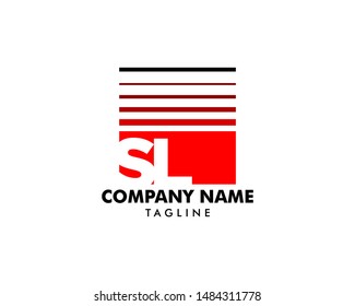 Initial Letter SL Logo Template Design