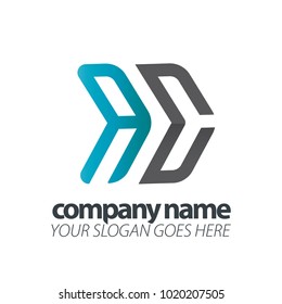 Initial Letter Speed Logo
