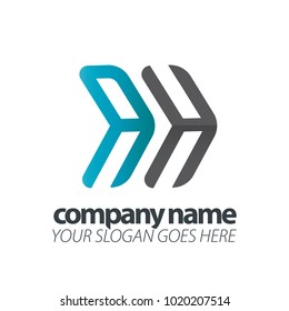 Initial Letter Speed Logo