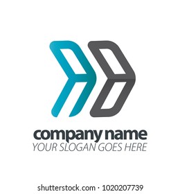 Initial Letter Speed Logo