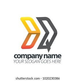 Initial Letter Speed Logo