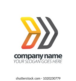 Initial Letter Speed Logo