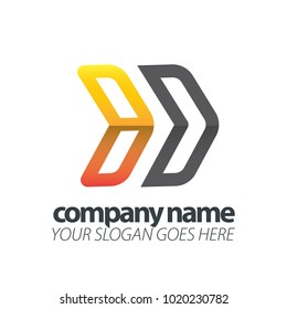 Initial Letter Speed Logo