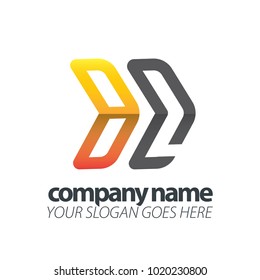 Initial Letter Speed Logo