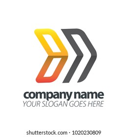Initial Letter Speed Logo