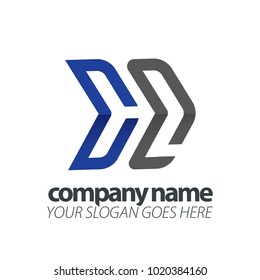 Initial Letter Speed Logo