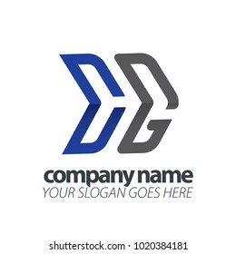 Initial Letter Speed Logo