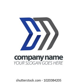 Initial Letter Speed Logo