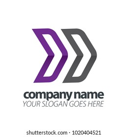 Initial Letter Speed Logo
