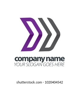 Initial Letter Speed Logo