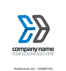 Initial Letter Speed Logo