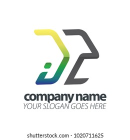 Initial Letter Speed Logo