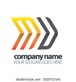 Initial Letter Speed Logo