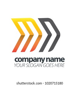 Initial Letter Speed Logo