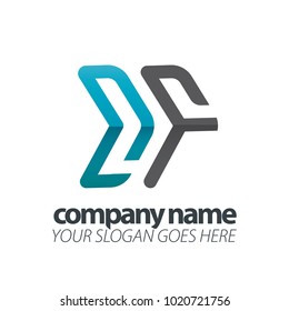 Initial Letter Speed Logo