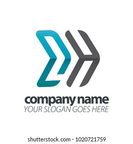 Initial Letter Speed Logo