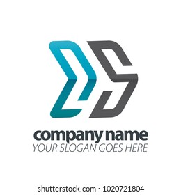Initial Letter Speed Logo