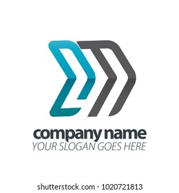Initial Letter Speed Logo