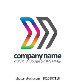 Initial Letter Speed Logo
