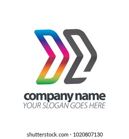 Initial Letter Speed Logo