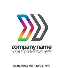 Initial Letter Speed Logo