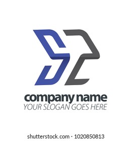 Initial Letter Speed Logo