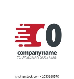 Initial Letter Speed Logo