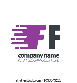 Initial Letter Speed Logo