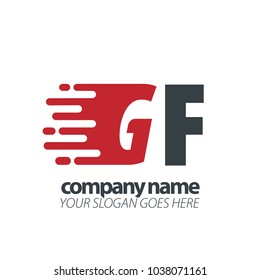 Initial Letter Speed Logo