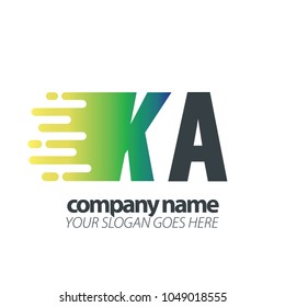 Initial Letter Speed Logo