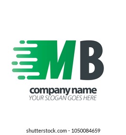 Initial Letter Speed Logo