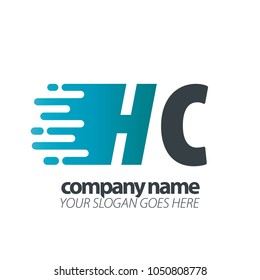 Initial Letter Speed Logo