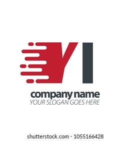 Initial Letter Speed Logo