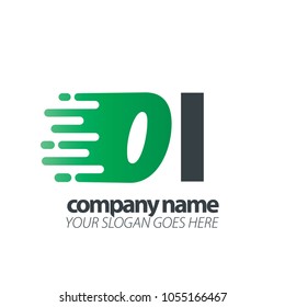 Initial Letter Speed Logo