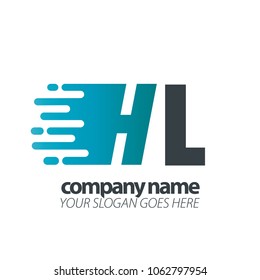 Initial Letter Speed Logo
