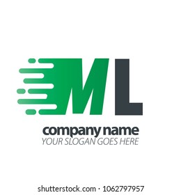 Initial Letter Speed Logo