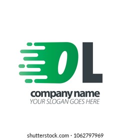 Initial Letter Speed Logo