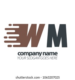 Initial Letter Speed Logo